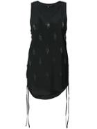 Barbara Bui Embroidered Tank Top - Black