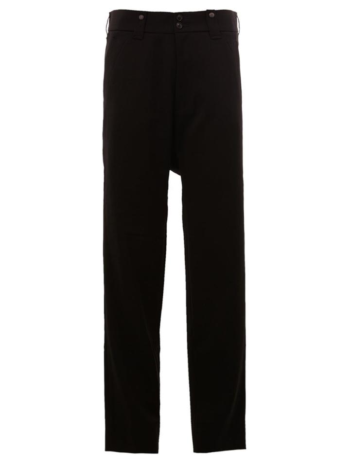 Aganovich Straight Trousers - Black