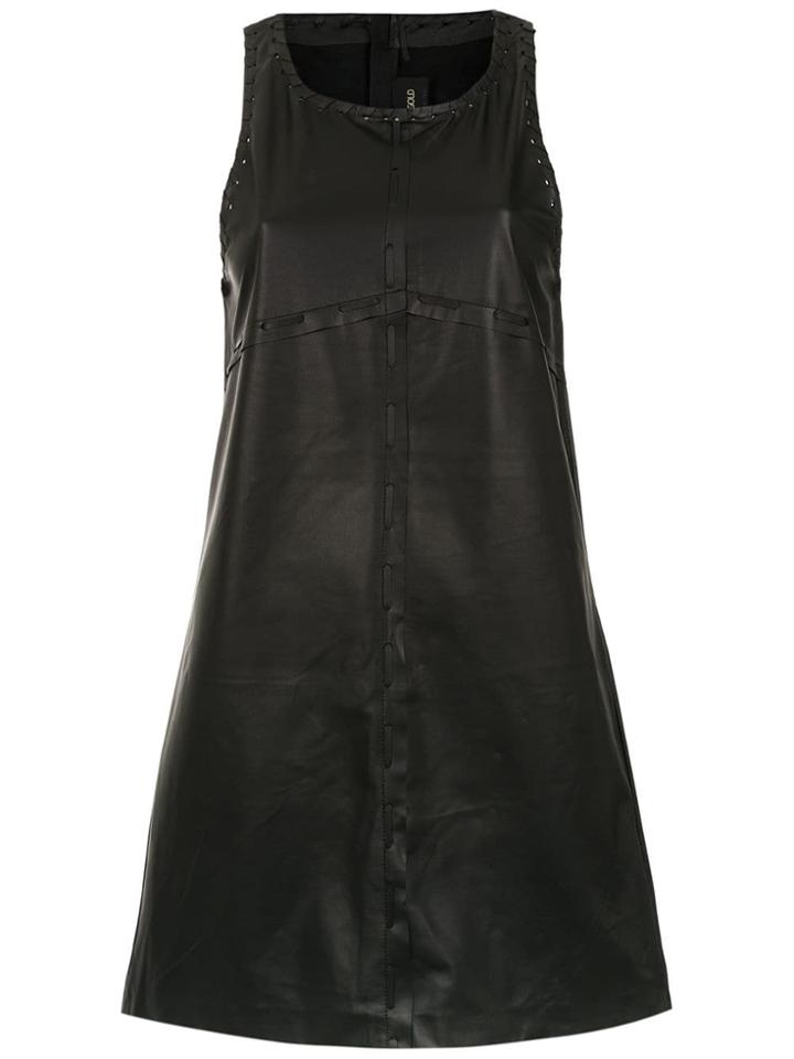 Andrea Bogosian Leather Dress - Black
