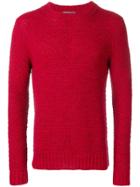 Manuel Ritz Crew Neck Jumper - Red