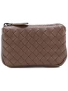 Bottega Veneta Intrecciato Coin Purse - Brown