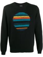 Ps Paul Smith Embroidered Graphic Jumper - Black