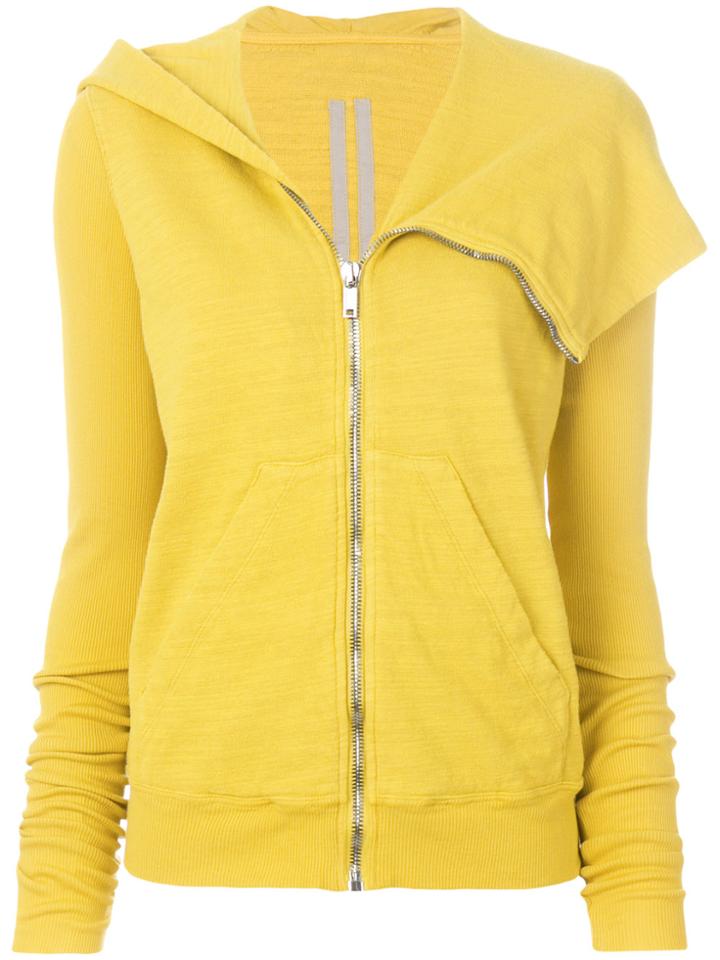 Rick Owens Drkshdw Zipped Sweatshirt - Yellow & Orange