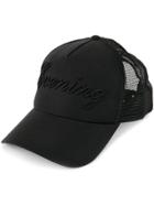 Dsquared2 Evening Embroidered Baseball Cap - Black