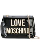 Love Moschino - Chain Strap Shoulder Bag - Women - Polyurethane - One Size, Women's, Black, Polyurethane