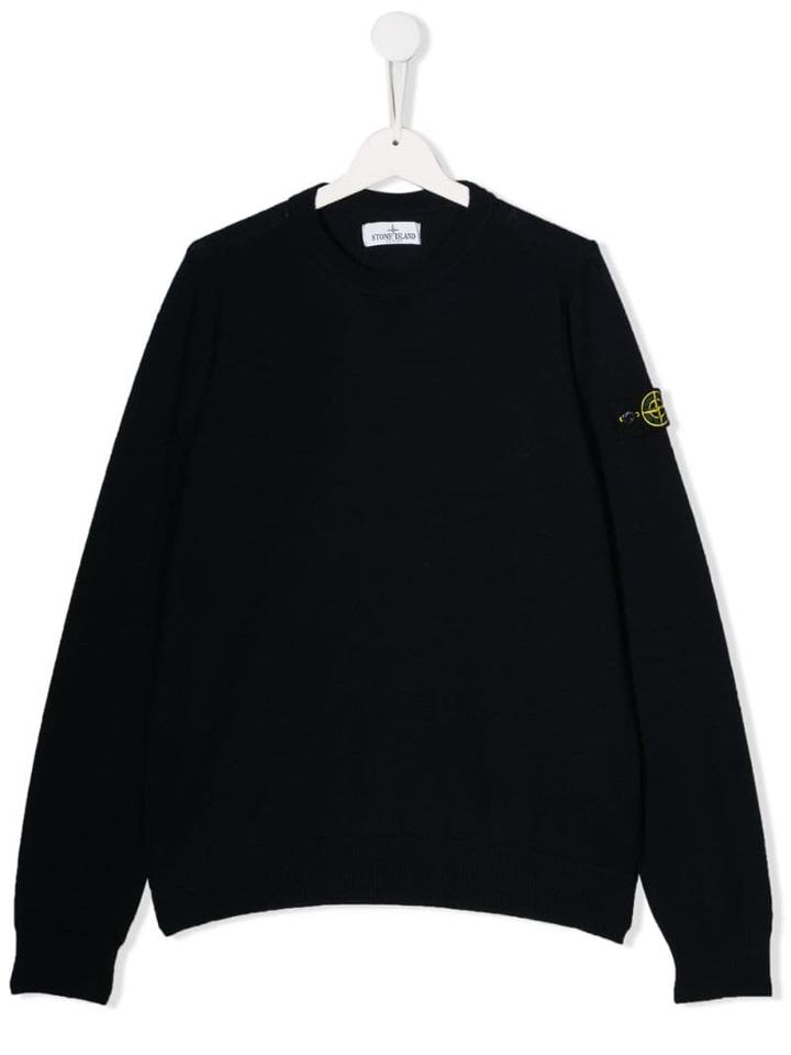 Stone Island Junior Teen Jumper - Blue