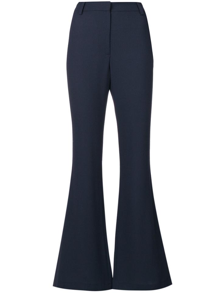 Goat Flare High Waist Trousers - Grey