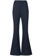 Goat Flare High Waist Trousers - Grey