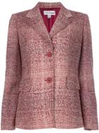 Pierre Cardin Vintage Boucle Knit Jacket - Red