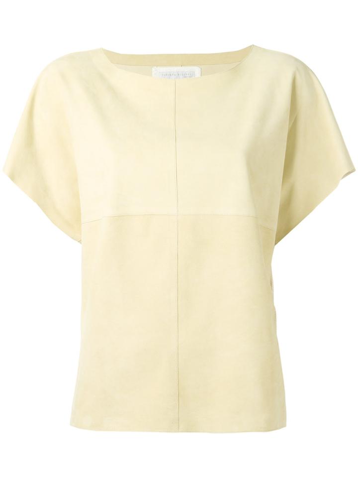 Fabiana Filippi Panelled Top - Nude & Neutrals