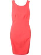 Capucci Open Back Tube Dress, Women's, Size: 40, Pink/purple, Viscose/acetate/silk/spandex/elastane