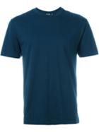 Blk Dnm Crew Neck T-shirt, Men's, Size: L, Blue, Cotton