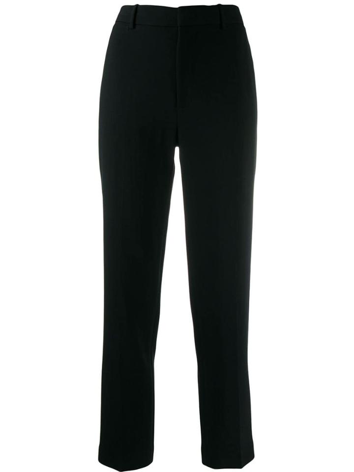 Joseph Coman Stretch Cropped Trousers - Black