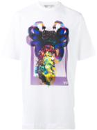 Y-3 - Graphic Print T-shirt - Unisex - Cotton/polyester - M, White, Cotton/polyester