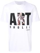 Neil Barrett Artoholic Pritned T-shirt - White