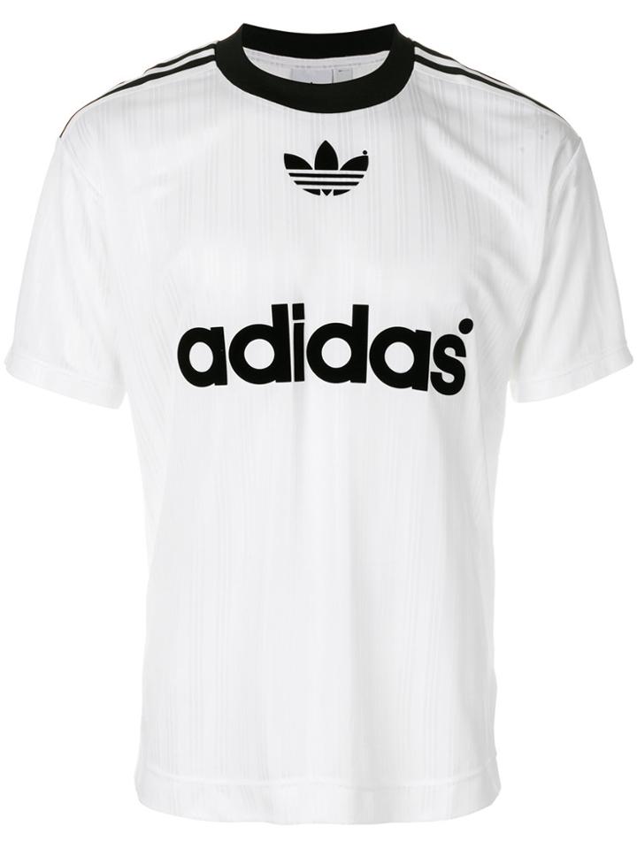 Adidas Football Crew-neck T-shirt - White