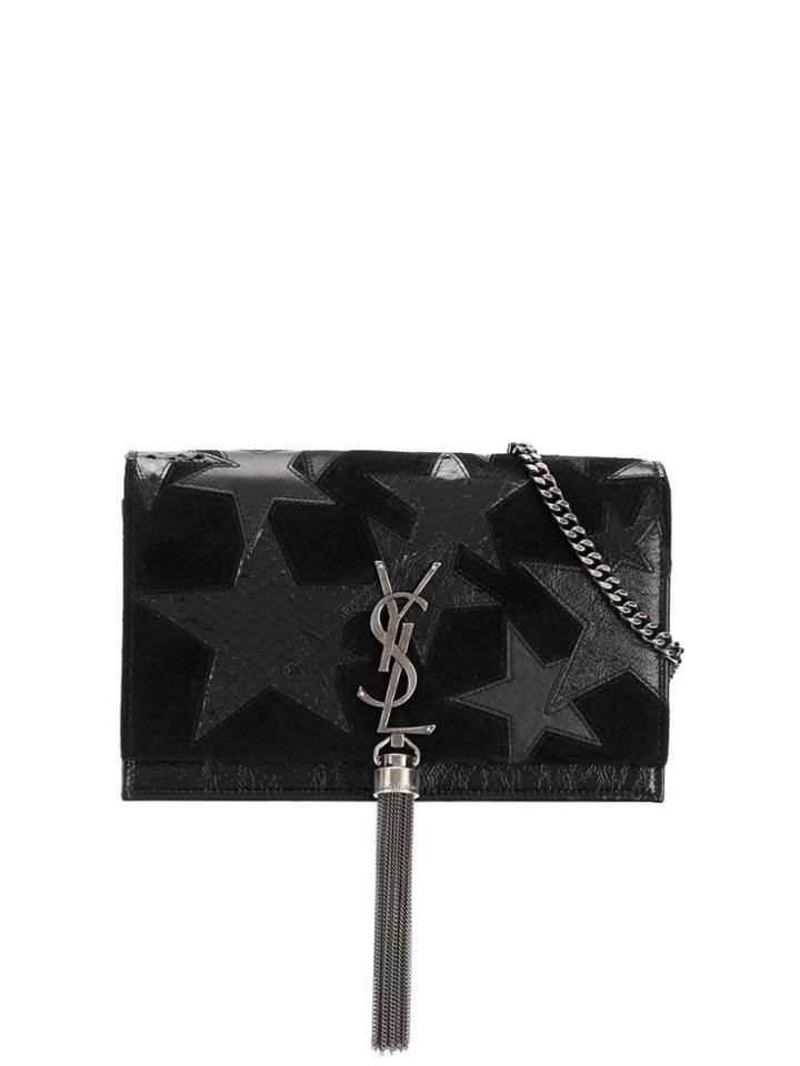 Saint Laurent Kate Small Crossbody Bag - Black