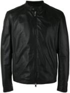 Drome Zip Up Jacket, Men's, Size: Large, Black, Leather/acetate/viscose