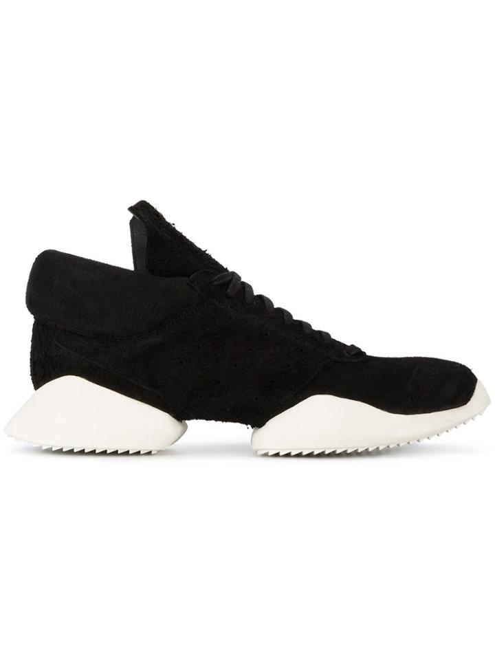 Adidas By Rick Owens Black Vicious Runner Trainers