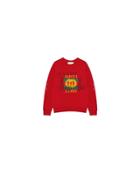 Burberry Burberry Printedsweatshirtlogo Red - Unavailable