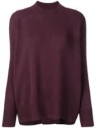 Oyuna Knitted Sweater - Red