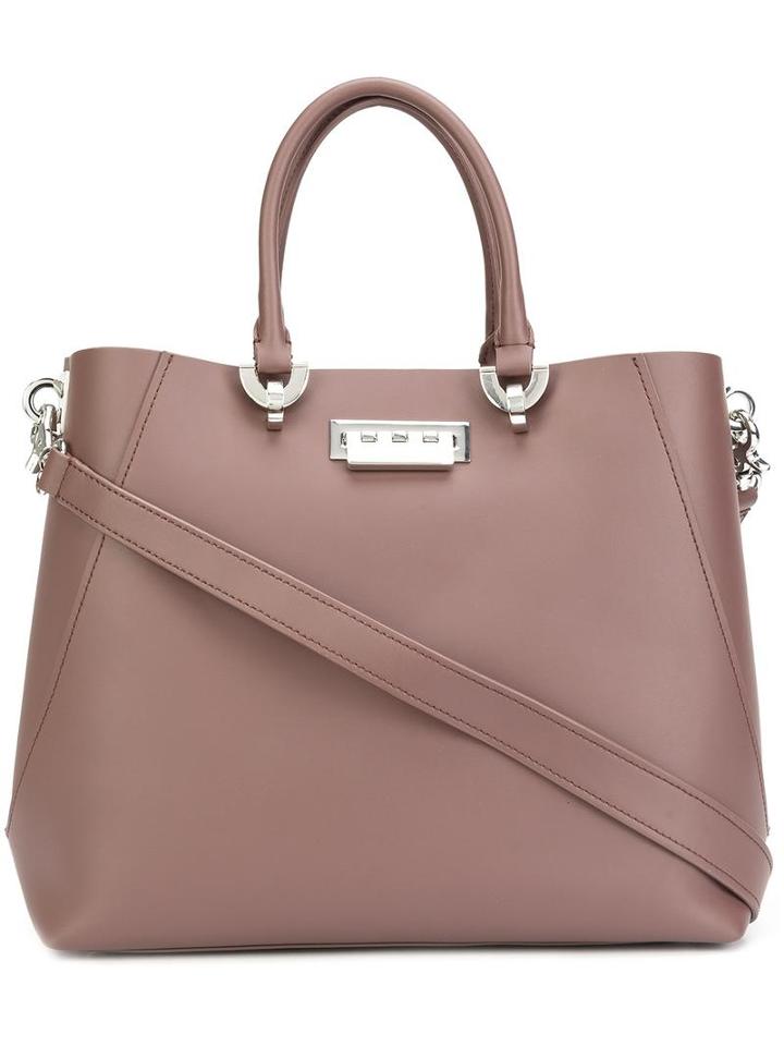 Zac Zac Posen Square Large Tote, Women's, Pink/purple