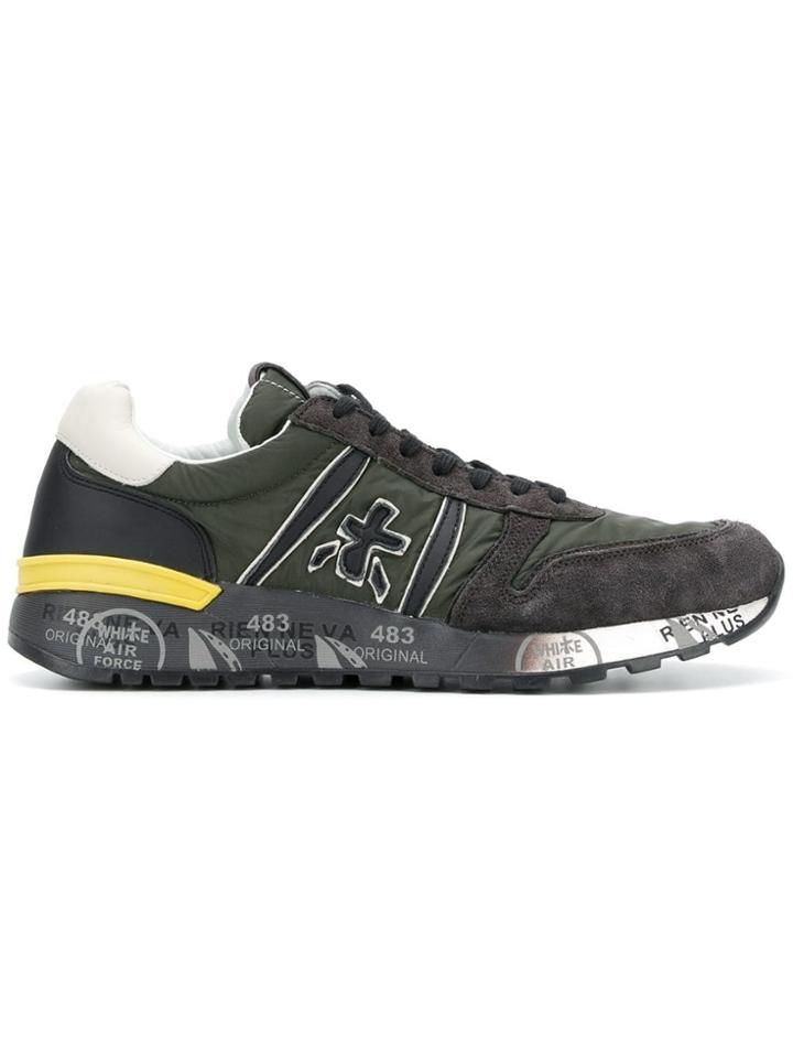 Premiata Premiata Lander3244 Green Leather