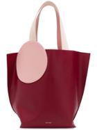 Roksanda Contrast Handle Tote - Red