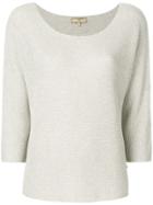 Fay Loose Fit Knitted Top - Nude & Neutrals