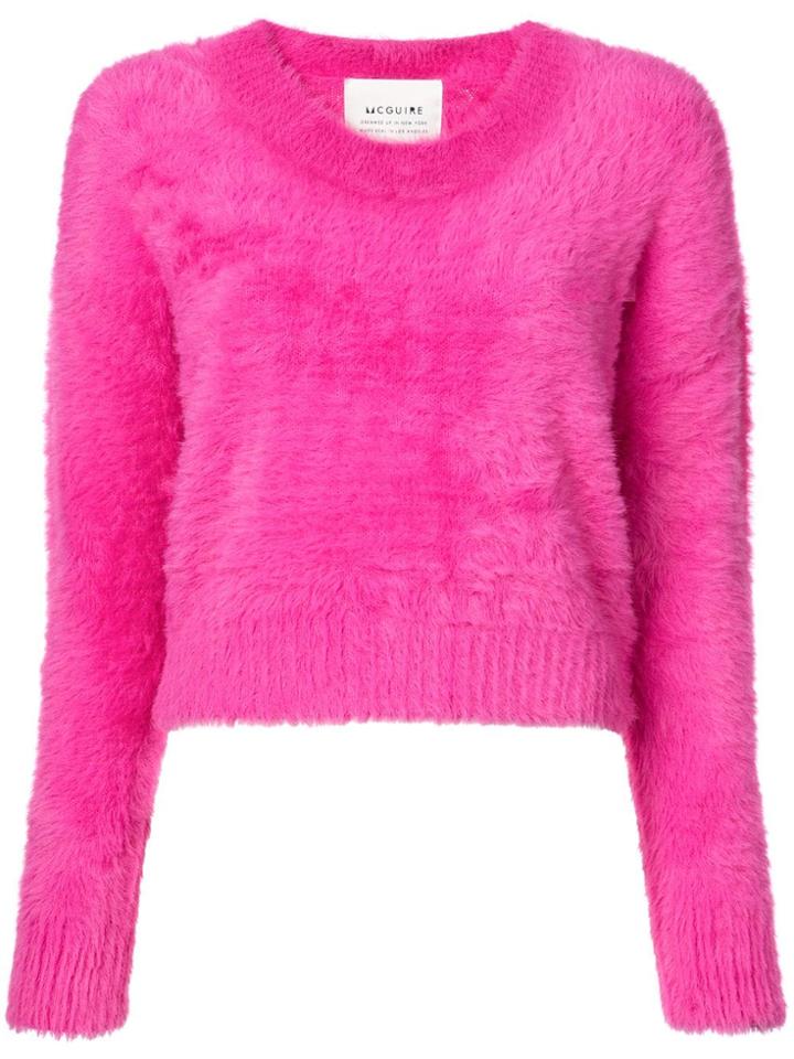 Mcguire Denim Fuzzy Sweater - Pink