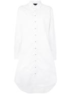 John Richmond Shirt Dress - White