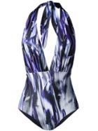 Mona - Marilyn Swimsuit - Women - Polyester/spandex/elastane - M, Pink/purple, Polyester/spandex/elastane