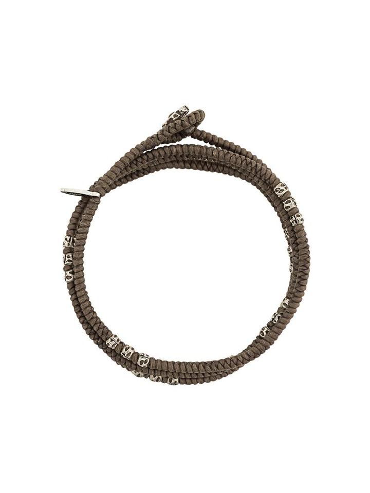 M. Cohen Knotted Wrap Bracelet, Women's, Green