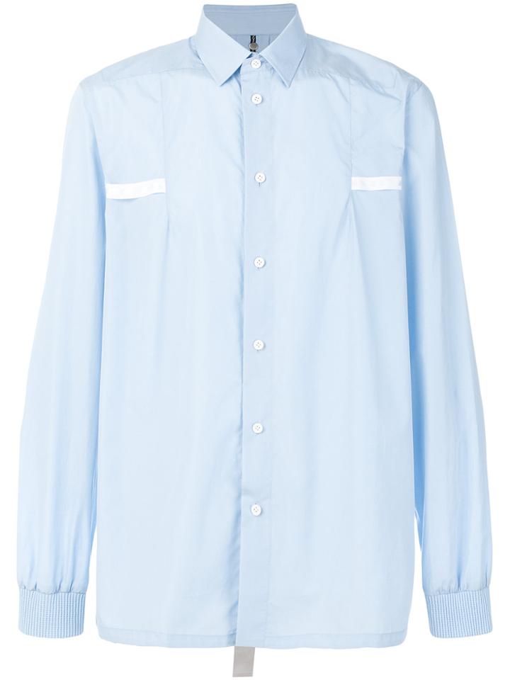Oamc Button Down Shirt - Blue
