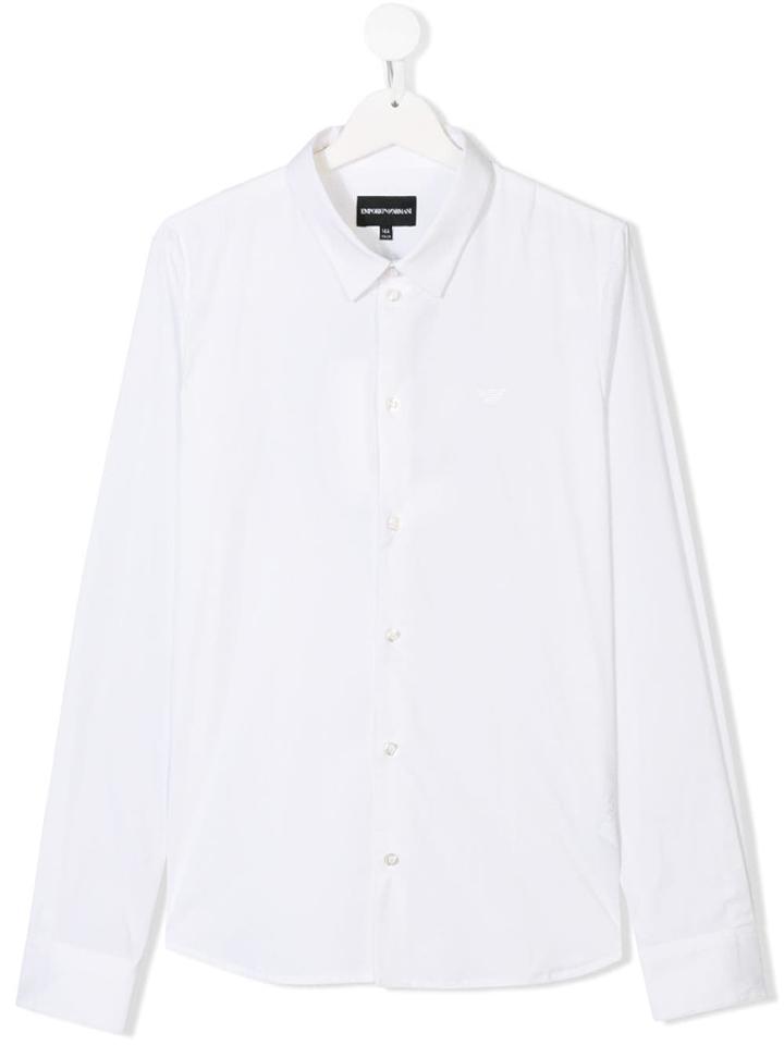 Emporio Armani Kids Emporio Armani Kids 8n4c091n06z0100 White Natural