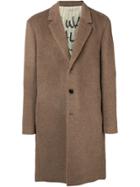 President's Classic Single-breasted Coat - Neutrals