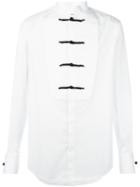 Dsquared2 'china Tux' Shirt, Men's, Size: 48, White, Cotton/spandex/elastane