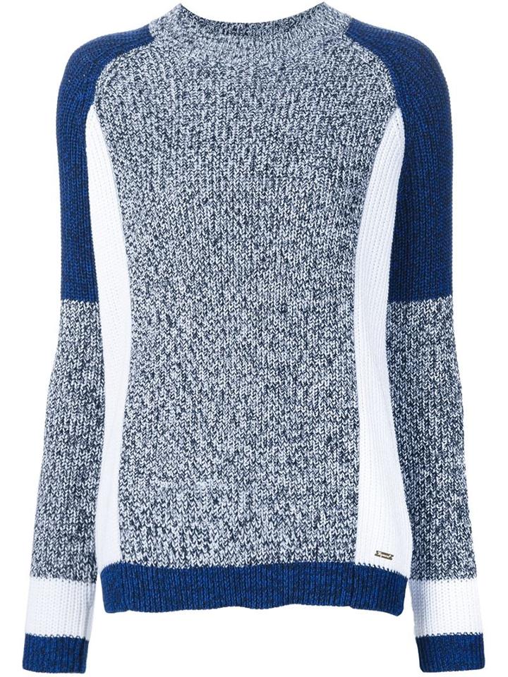 Dsquared2 Crew Neck Jumper, Women's, Size: Large, Grey, Cotton