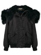 S.w.o.r.d 6.6.44 Fur Trimmed Jacket - Black