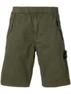 Stone Island Classic Fitted Shorts - Green