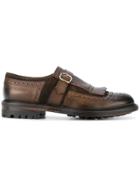 Doucal's Brogue Loafers - Brown