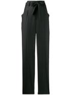 Isabel Marant Étoile Vittoria Belted Trousers - Grey