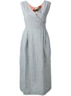 Geoffrey B. Small Striped V-neck Dress