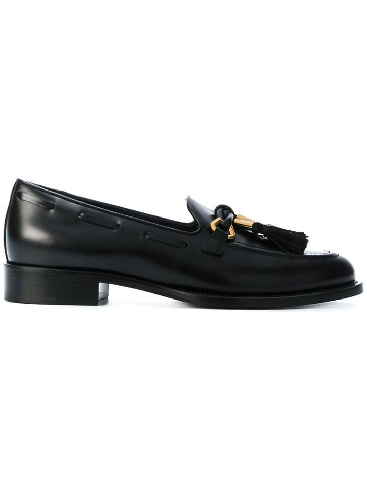 Giuseppe Zanotti Design Jean-pierre Tassel Loafers - Black