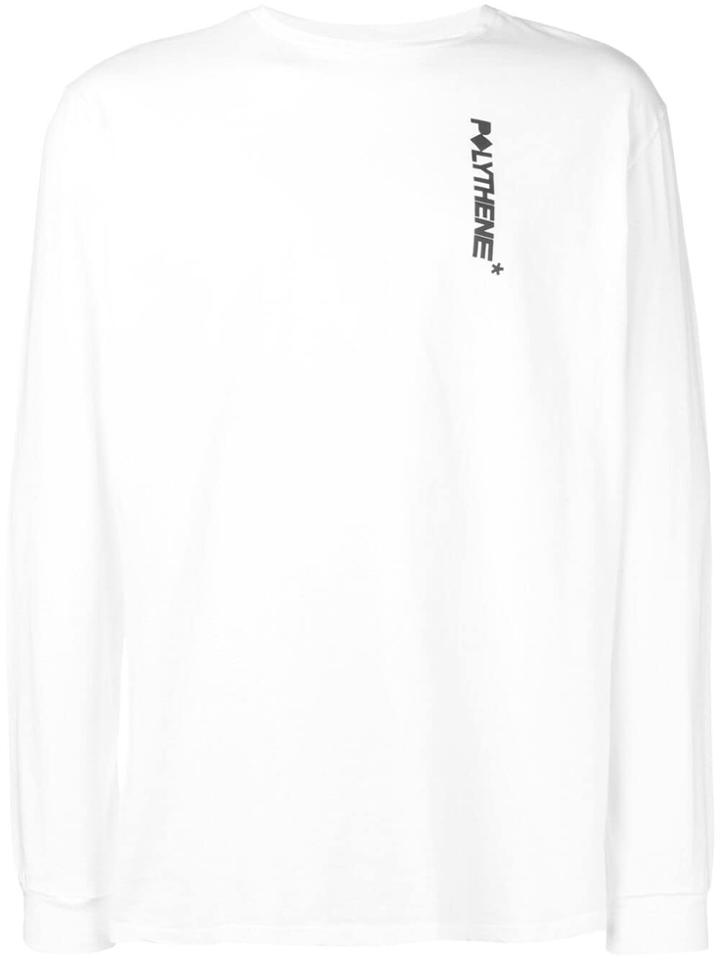 Polythene* Optics Logo Vice Print T-shirt - White