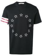 Givenchy - Star Embroidered T-shirt - Men - Cotton - M, Black, Cotton