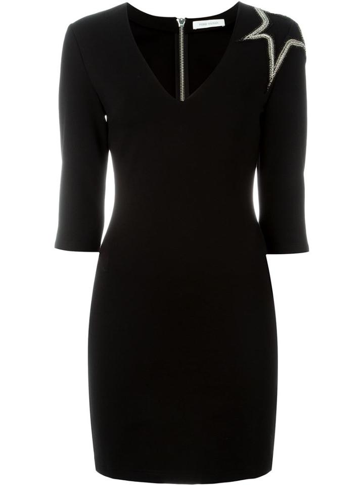 Pierre Balmain Beaded Star Fitted Dress