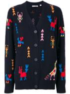 Chinti & Parker Aztec Cardigan - Black