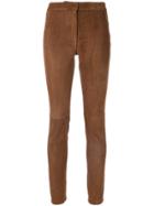 Loewe Skinny Trousers - Brown