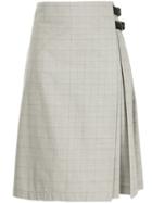 Macgraw Compass Kilt Skirt - Grey